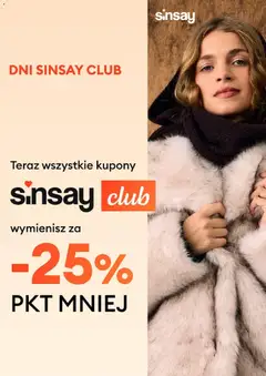 Pogląd gazetki "Sinsay gazetka" ze sklepu Sinsay ważnej od 27.10.2026