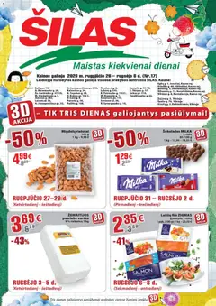 Šilas parduotuvės leidinio Šilas leidinys galiojančio nuo 2026.08.26 peržiūra