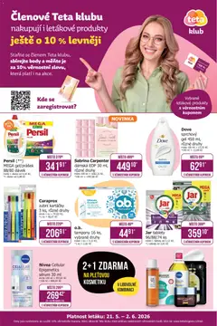Náhled nabídky: TETA Drogerie TETA Drogerie leták - Klub platný od 21.05.2026
