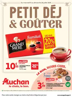 Prévisualisation de Zeeman Petit dej, goûter hypers du magasin Zeeman formulaire valide 15/07/2026