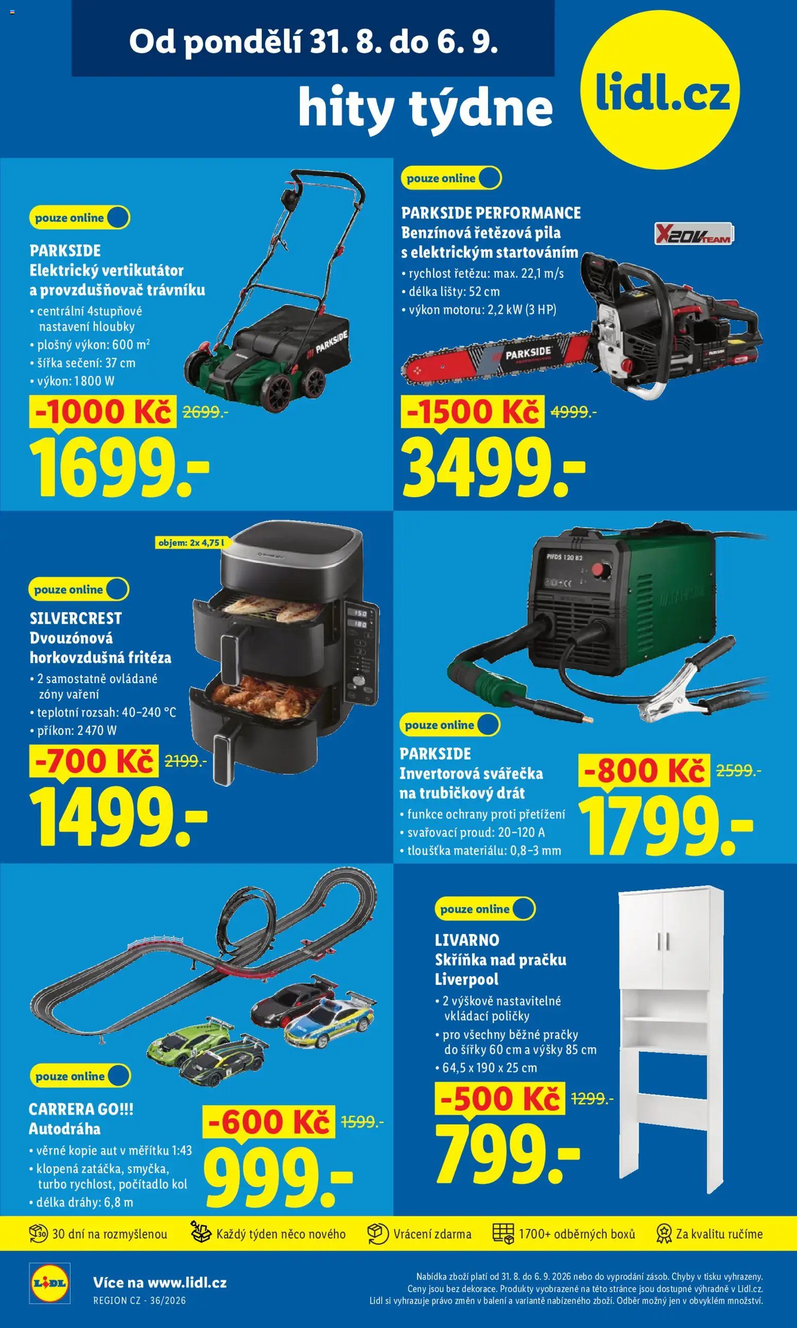 Náhled nabídky: Lidl Lidl leták - Hity týdne platný od 31.08.2026