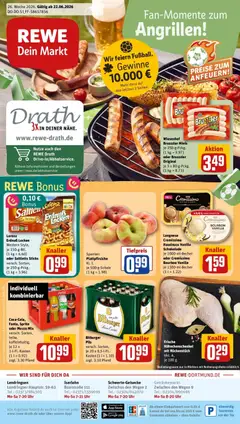 Vorschau von dem Prospekt des Geschäftes Rewe, gültig ab dem 21.06.2026