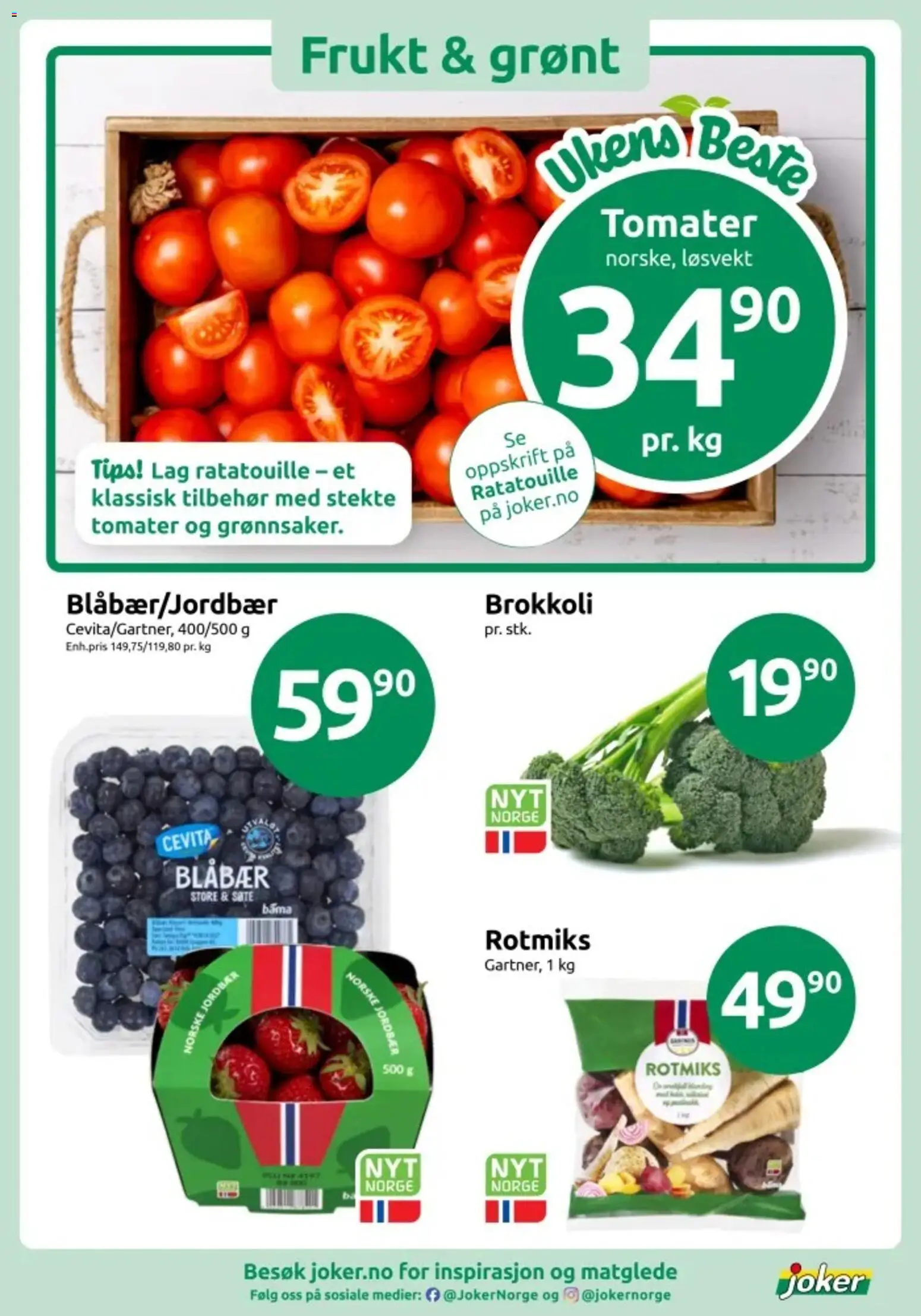 Forhåndsvis Joker kundeavis fra butikk Joker gyldig fra 14/09/2026