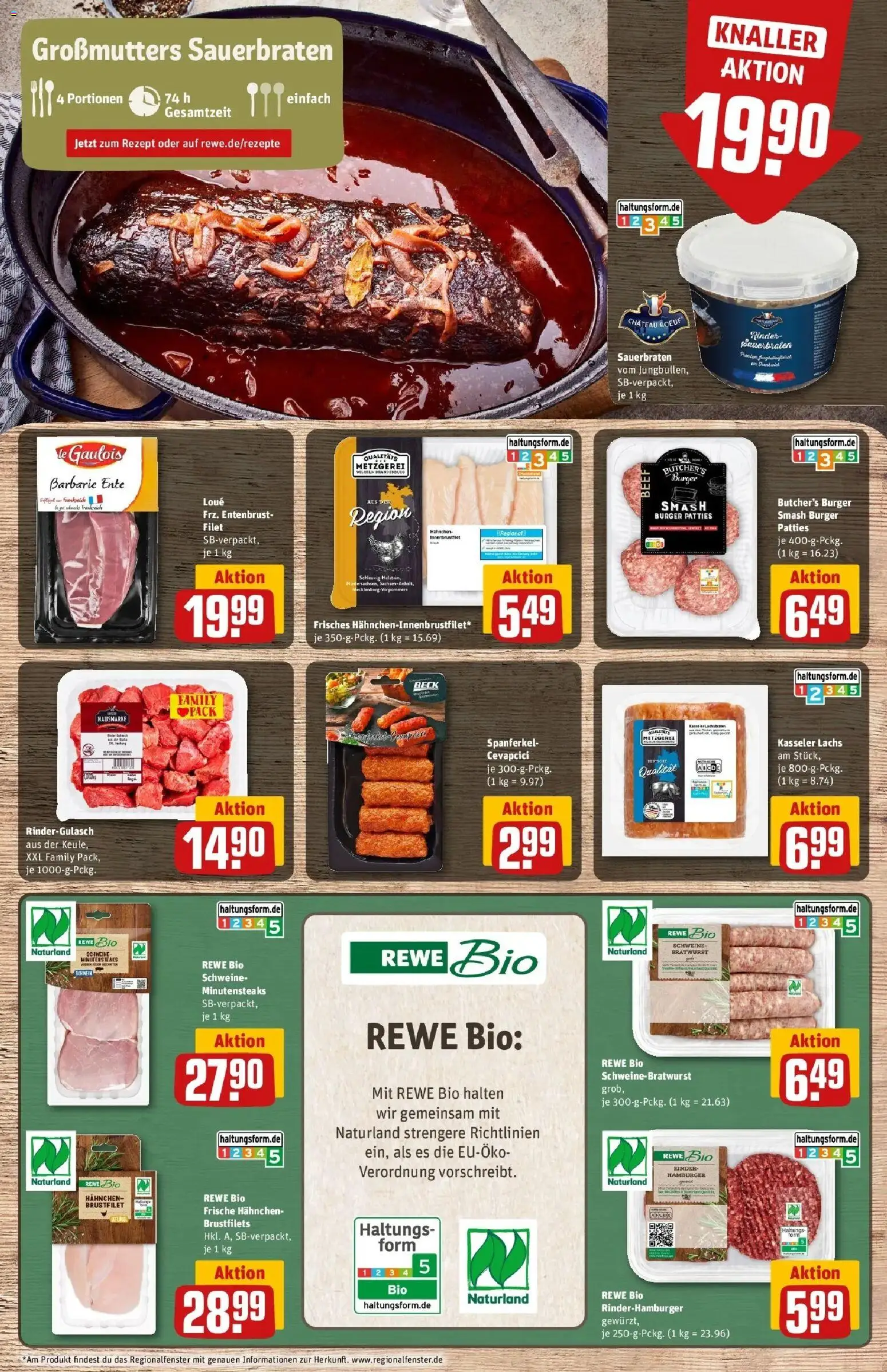 Vorschau von dem Prospekt des Geschäftes Rewe, gültig ab dem 12.10.2026