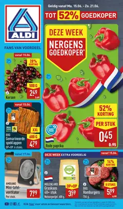 Voorbeeld van Aldi folder week 25 van winkel Aldi geldig vanaf 15-06-2026
