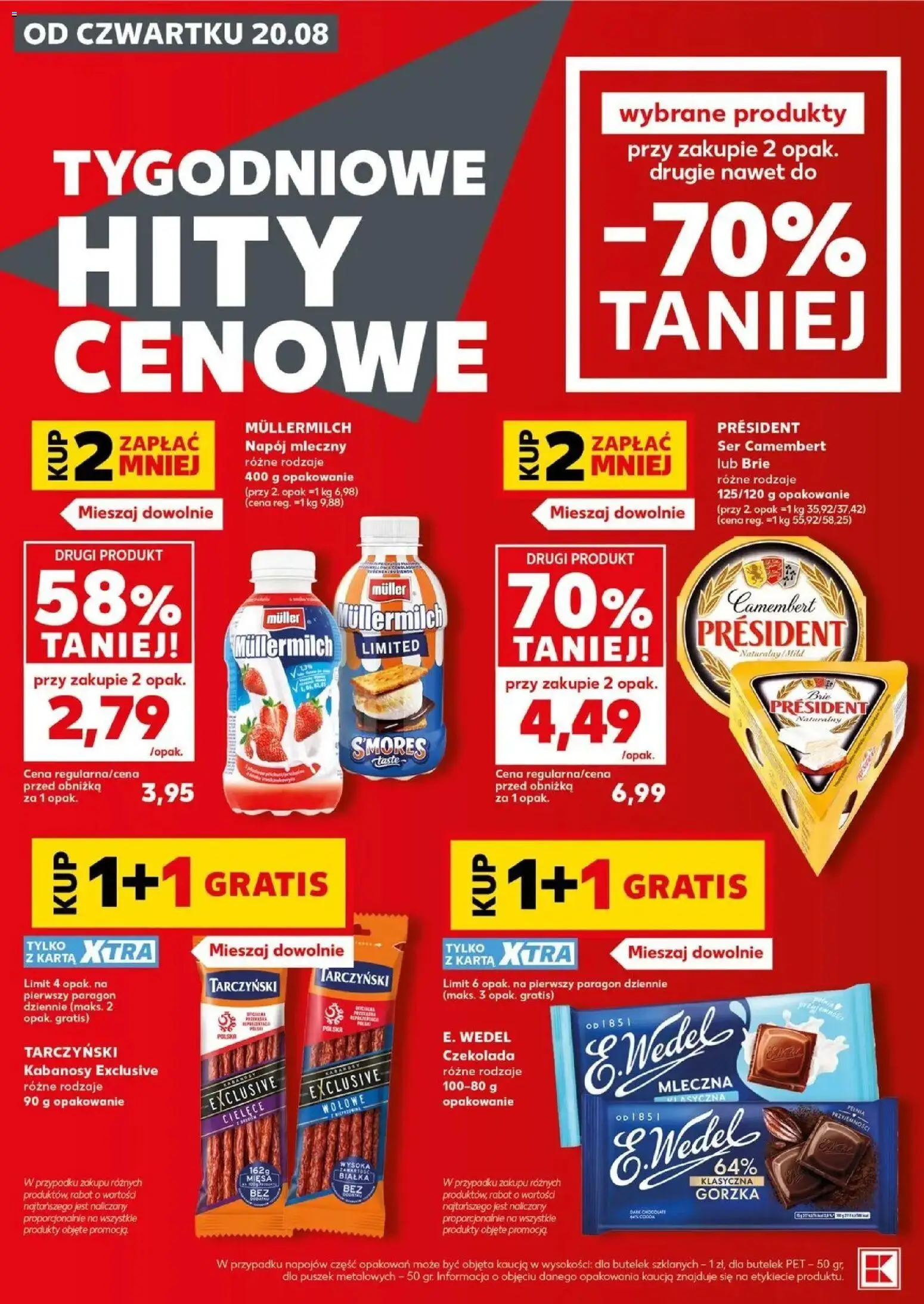 Pogląd gazetki "Kaufland gazetka - Super Sobota" ze sklepu Kaufland ważnej od 22.08.2026