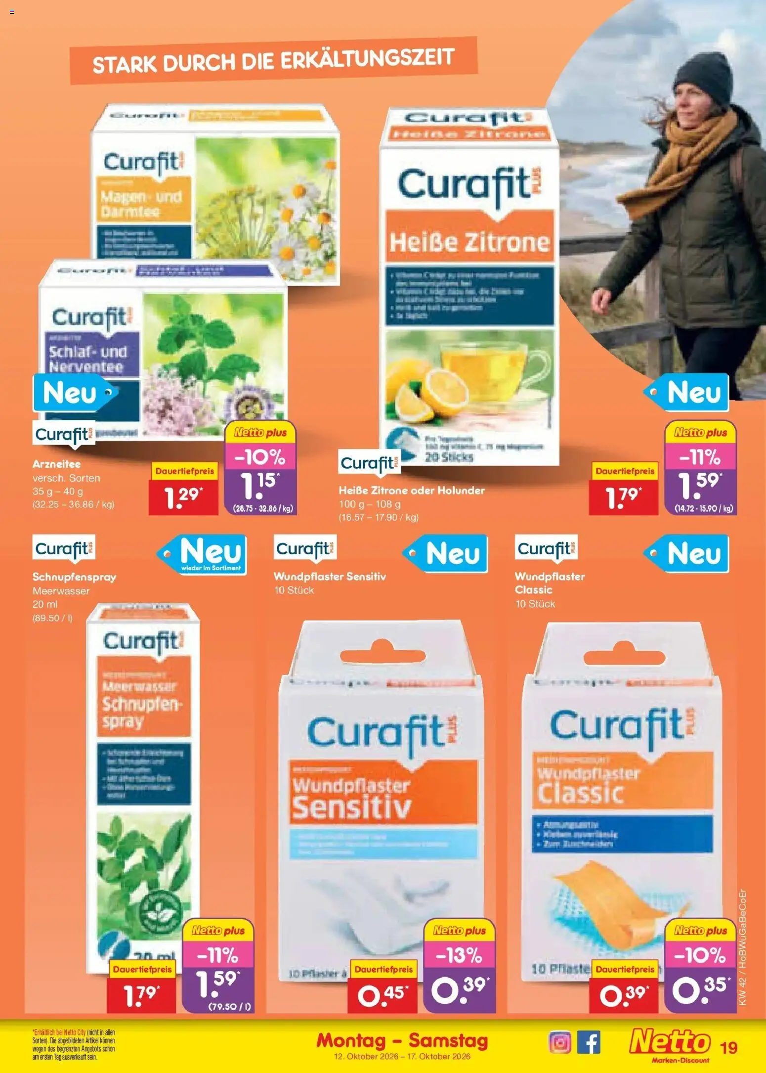 Vorschau von dem Prospekt des Geschäftes Netto Marken-Discount, gültig ab dem 12.10.2026 - Zitrone