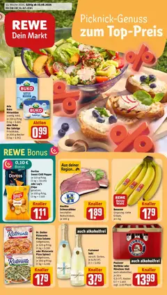 Vorschau von dem Prospekt des Geschäftes Rewe, gültig ab dem 10.08.2026