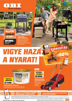 OBI - OBI Vigye haza a nyarat! Budaörs megtekintése, amely érvényes 2026.08.04.-től
