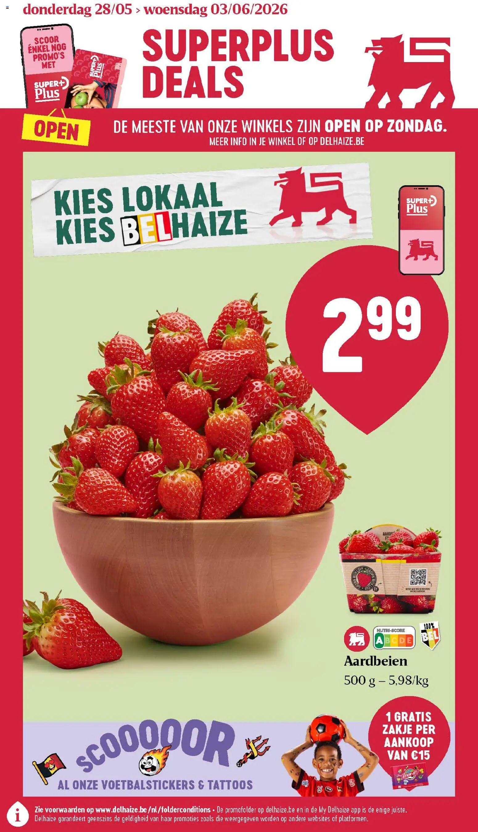 Voorbeeld van Delhaize Folder week 22 van winkel Delhaize geldig vanaf 28/05/2026