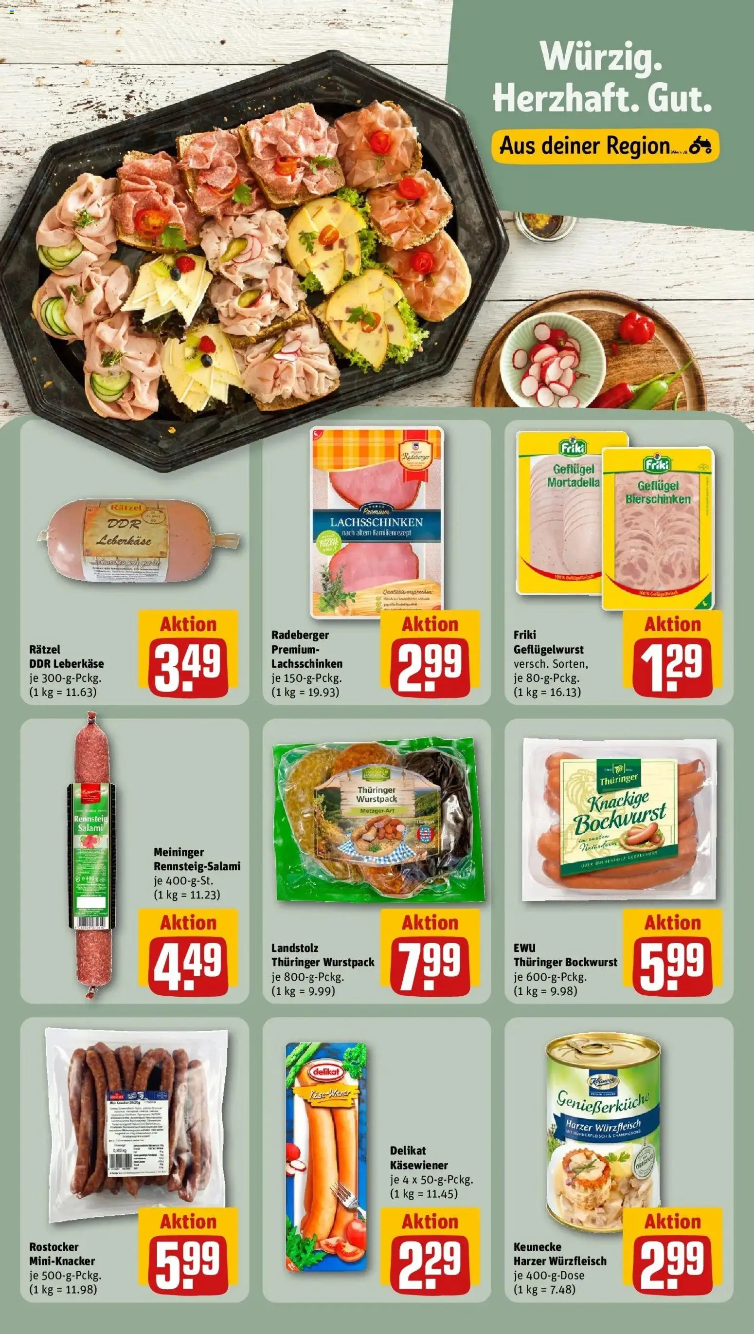 Vorschau von dem Prospekt des Geschäftes Rewe, gültig ab dem 12.10.2026