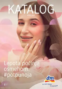 Pregled DM Drogerie kataloga - važi od 01.04.2026
