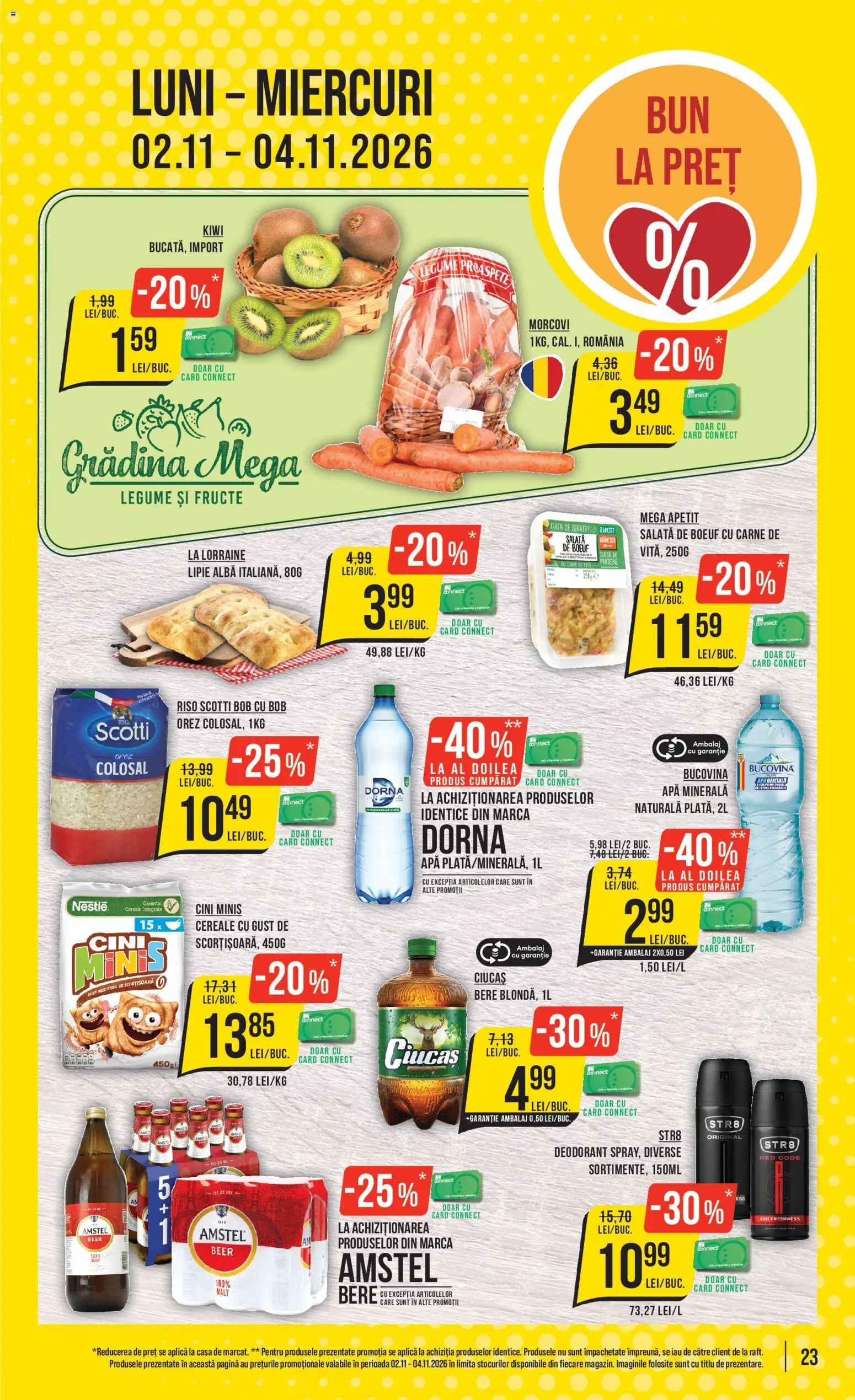Previzualizarea de cataloage: Mega Image Mega Image Catalog valabil de la 29.10.2026