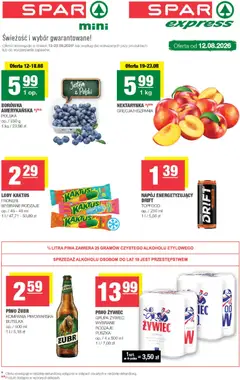 Pogląd gazetki "Spar gazetka - Mini" ze sklepu Spar ważnej od 12.08.2026