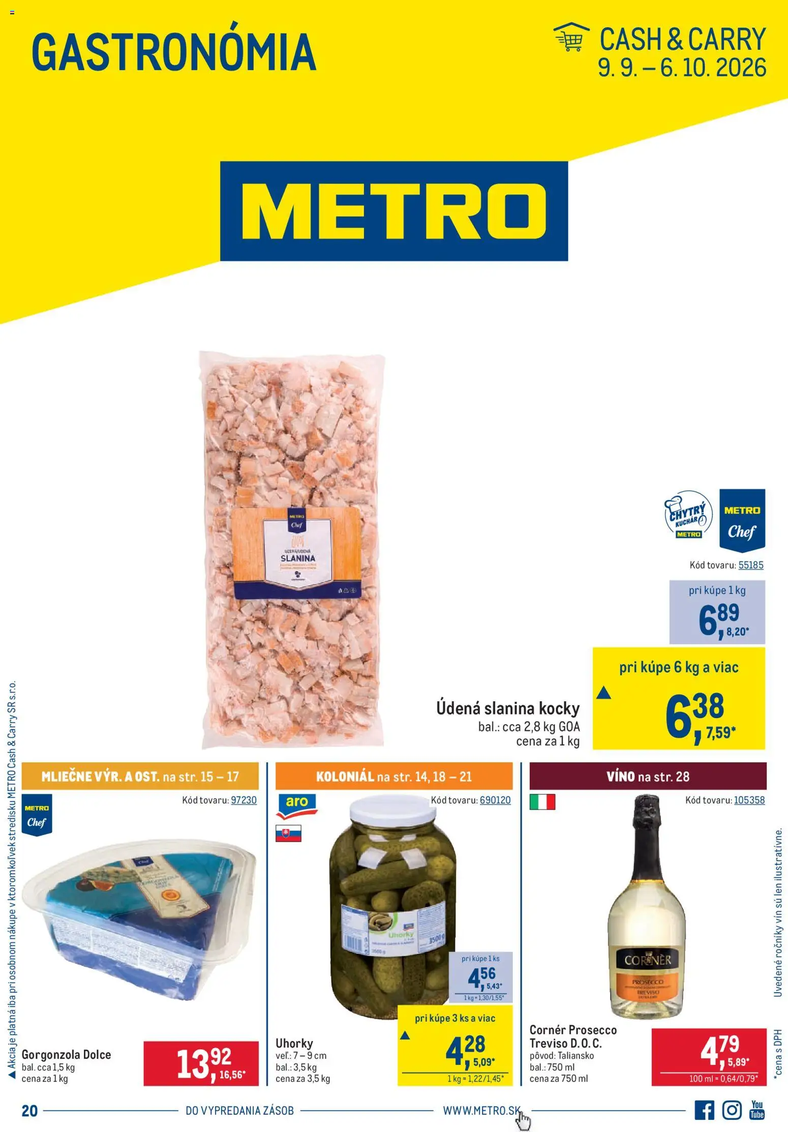 Náhľad Metro letáku platného od 09.09.2026