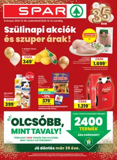 Spar - Spar akciós újság megtekintése, amely érvényes 2026.10.08.-től
