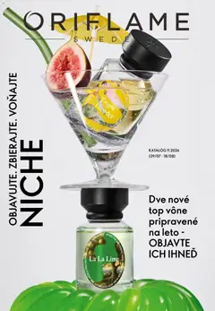 Náhľad Oriflame letáku platného od 29.07.2026