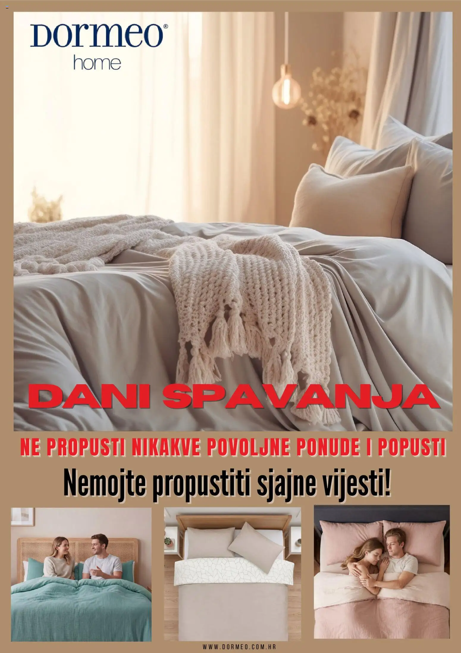 Pregled letka Dormeo Home Katalog trgovine Dormeo Home vrijedi od 01.10.2026