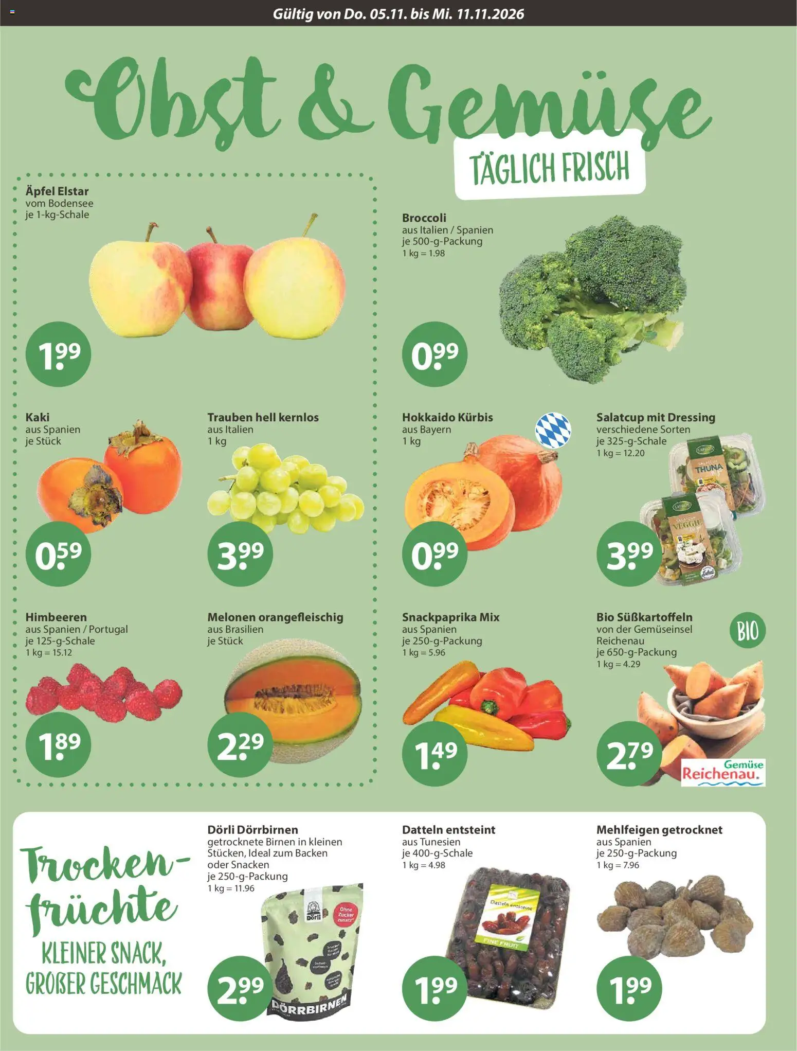 Vorschau von dem Prospekt des Geschäftes V-Markt, gültig ab dem 05.11.2026