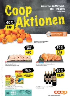 Vorschau des Merkblatts Coop aktionen vom Shop Coop gültig von 11.06.2026 bis 17.06.2026