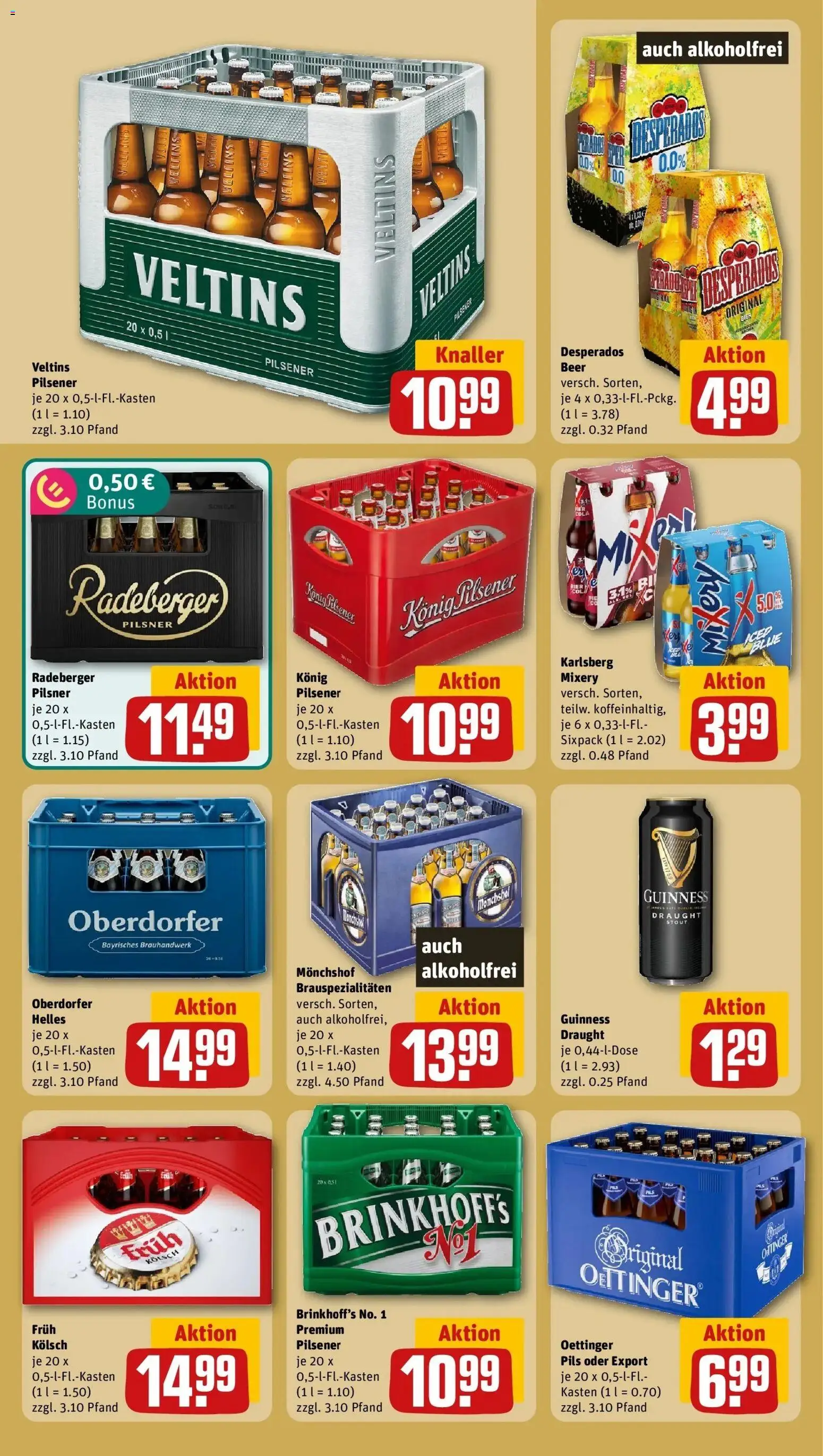 Vorschau von dem Prospekt des Geschäftes Rewe, gültig ab dem 26.10.2026