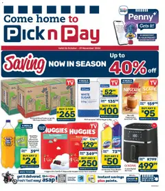 Preview of Pick n Pay flyer valid from 26/10/2026
