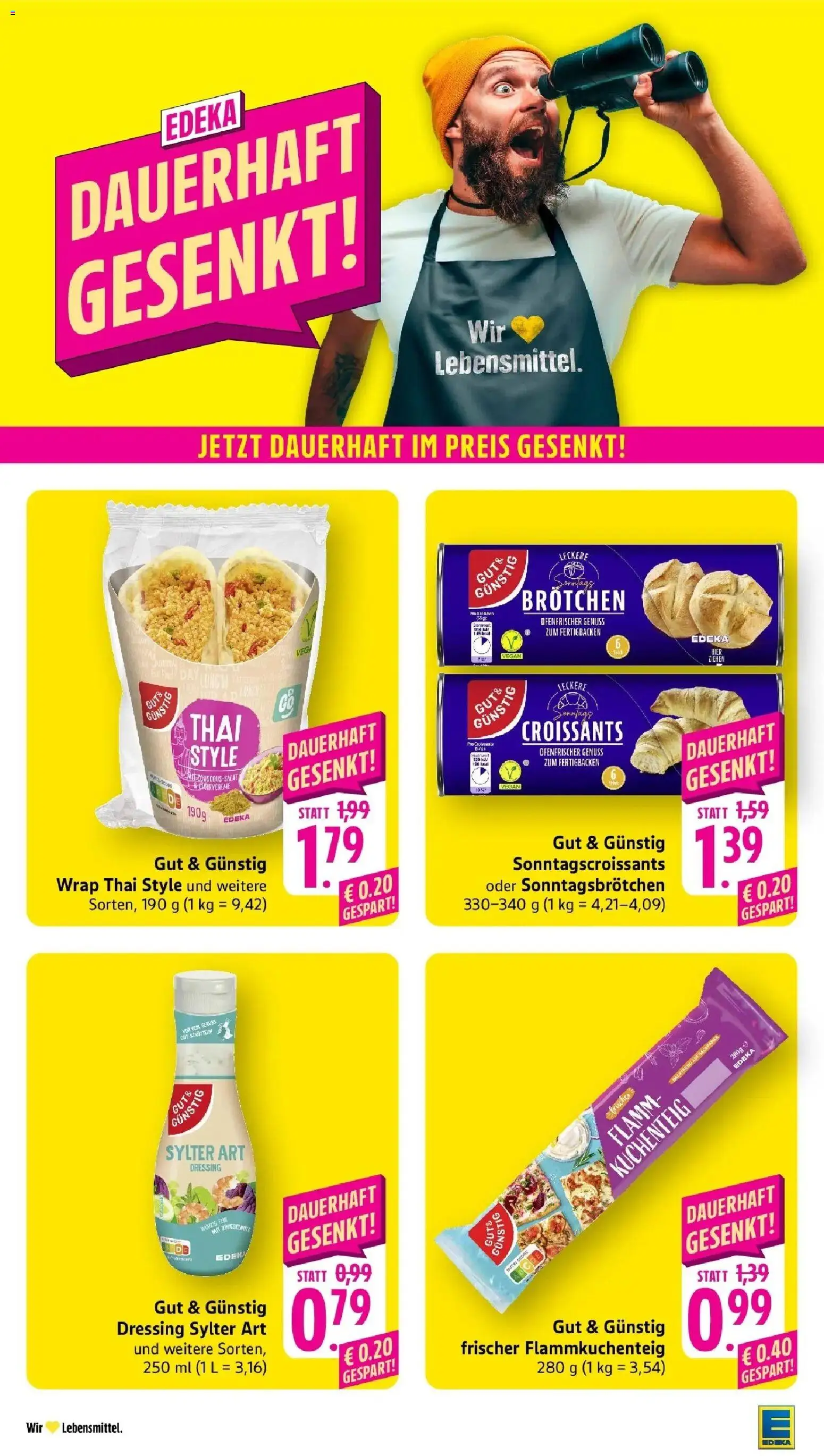 Vorschau von dem Prospekt des Geschäftes Edeka, gültig ab dem 26.10.2026