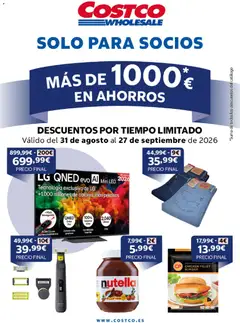 Vista previa del folleto de la tienda Costco válido desde el 31/08/2026 