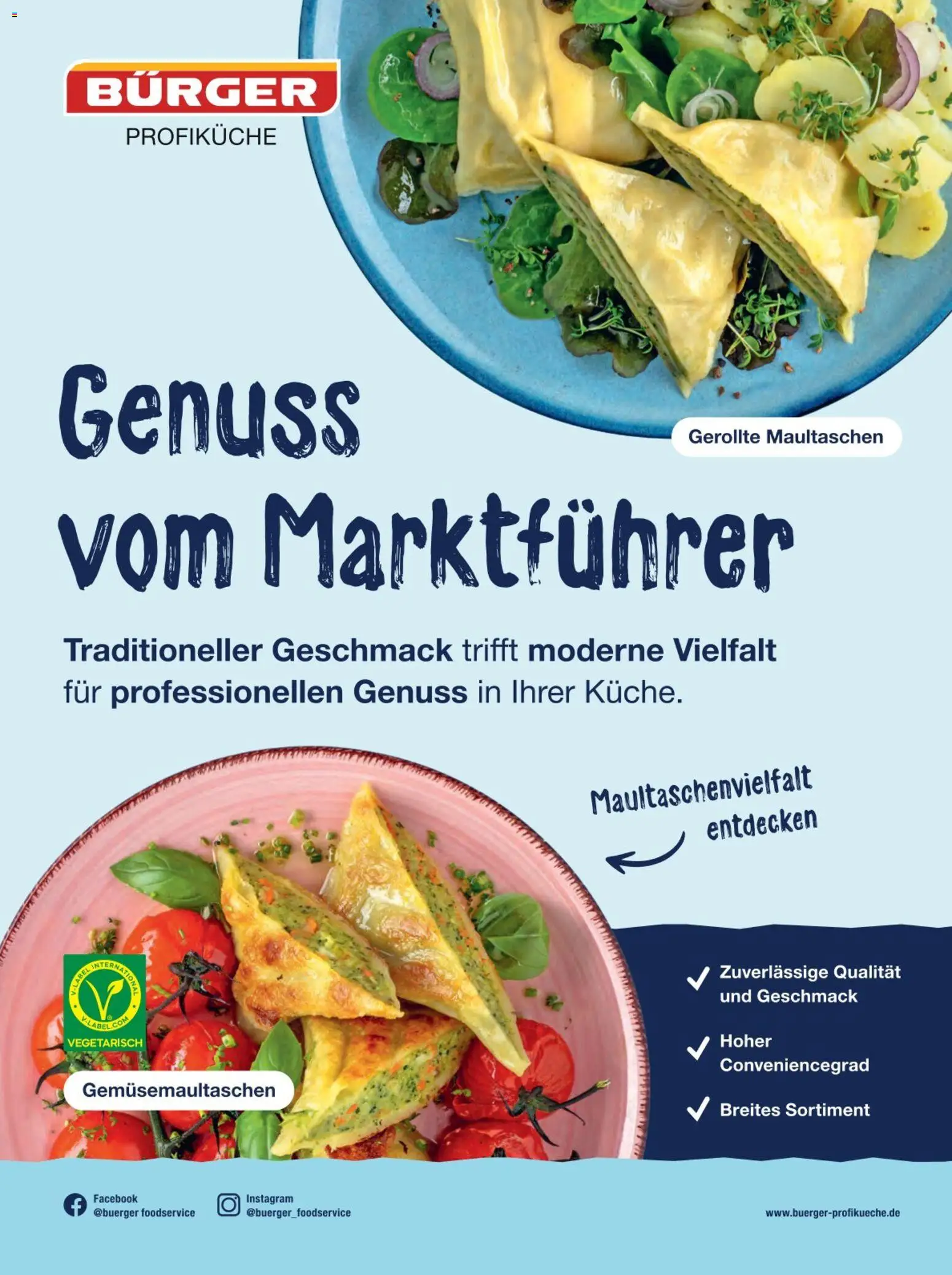 Vorschau von dem Prospekt des Geschäftes Metro, gültig ab dem 01.09.2026 - Burger, Maultaschen