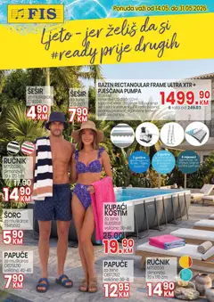 Pregled letka FIS - u susret ljetu trgovine FIS vrijedi od 14.05.2026