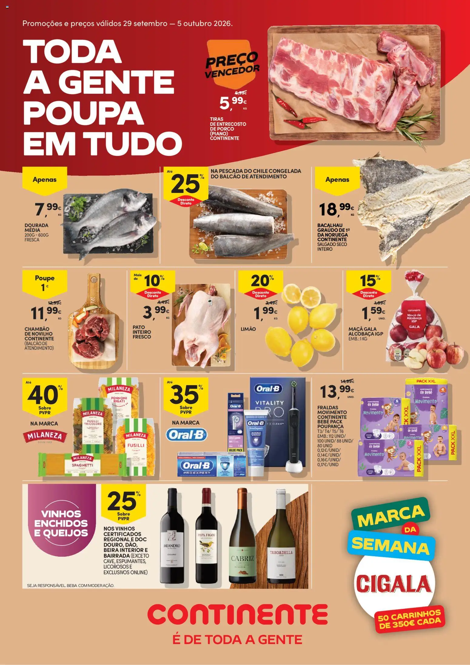 Pré-visualização do folheto da loja Continente válida a partir de 29/09/2026