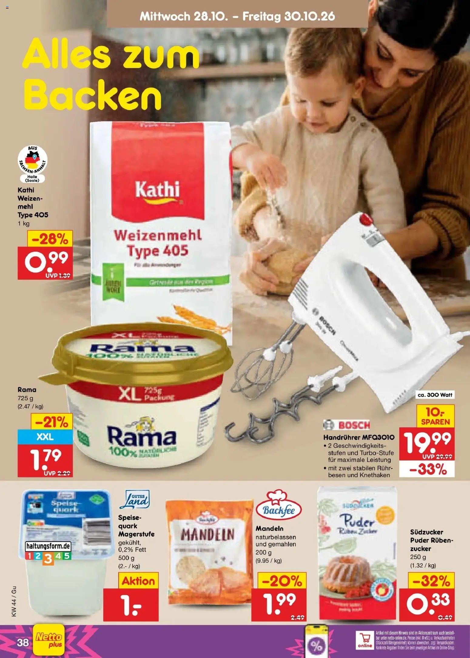 Vorschau von dem Prospekt des Geschäftes Netto Marken-Discount, gültig ab dem 26.10.2026