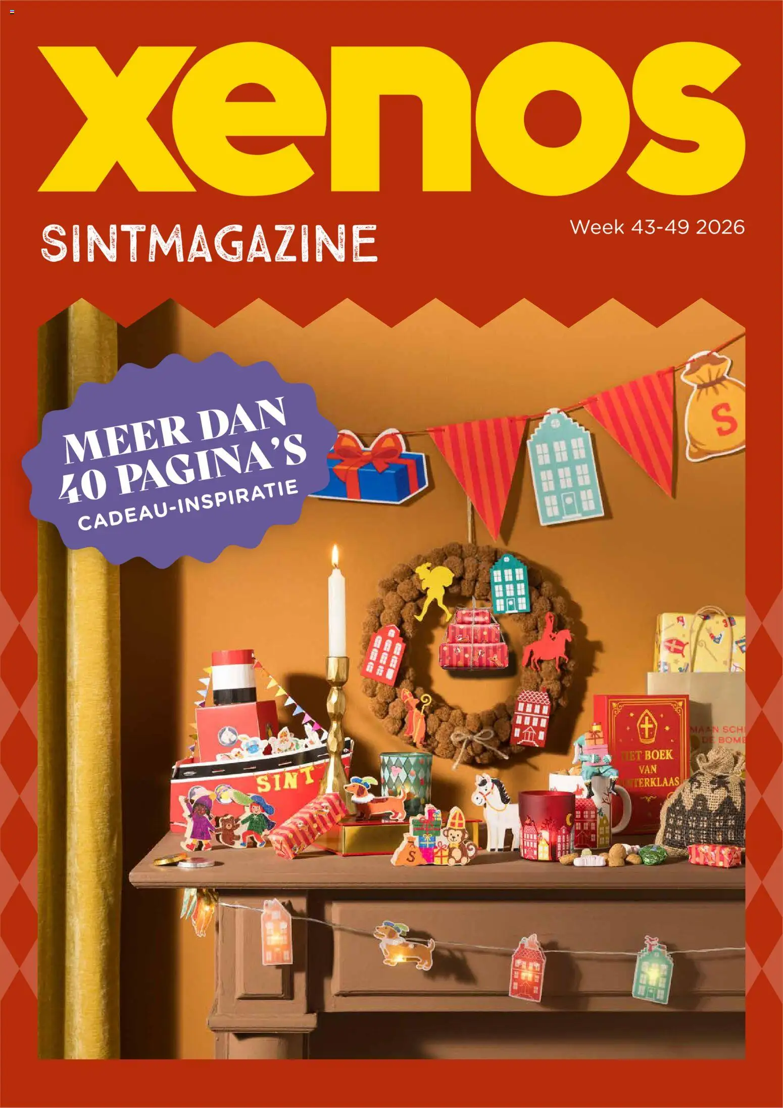 Voorbeeld van Xenos folder - Sintmagazine van winkel Xenos geldig vanaf 19-10-2026 - Boek