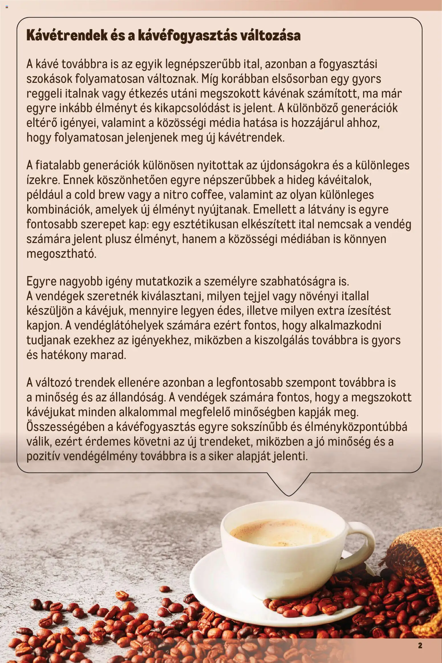 Metro - Metro Mindenünk a kávé! Katalógus megtekintése, amely érvényes 2026.09.01.-től - Kávé