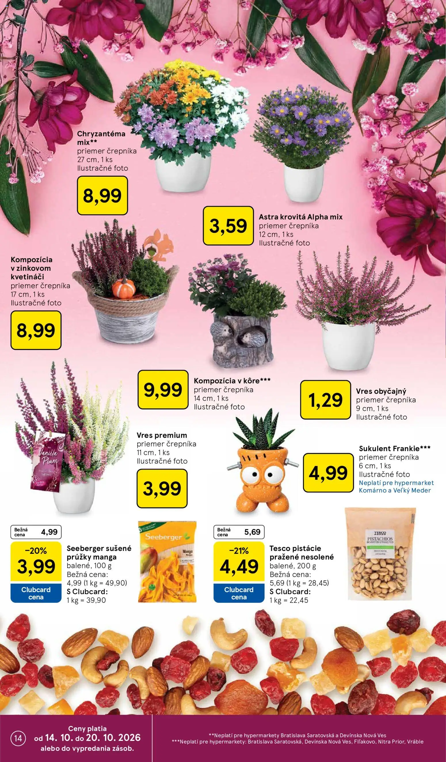 Náhľad Tesco letáku platného od 14.10.2026