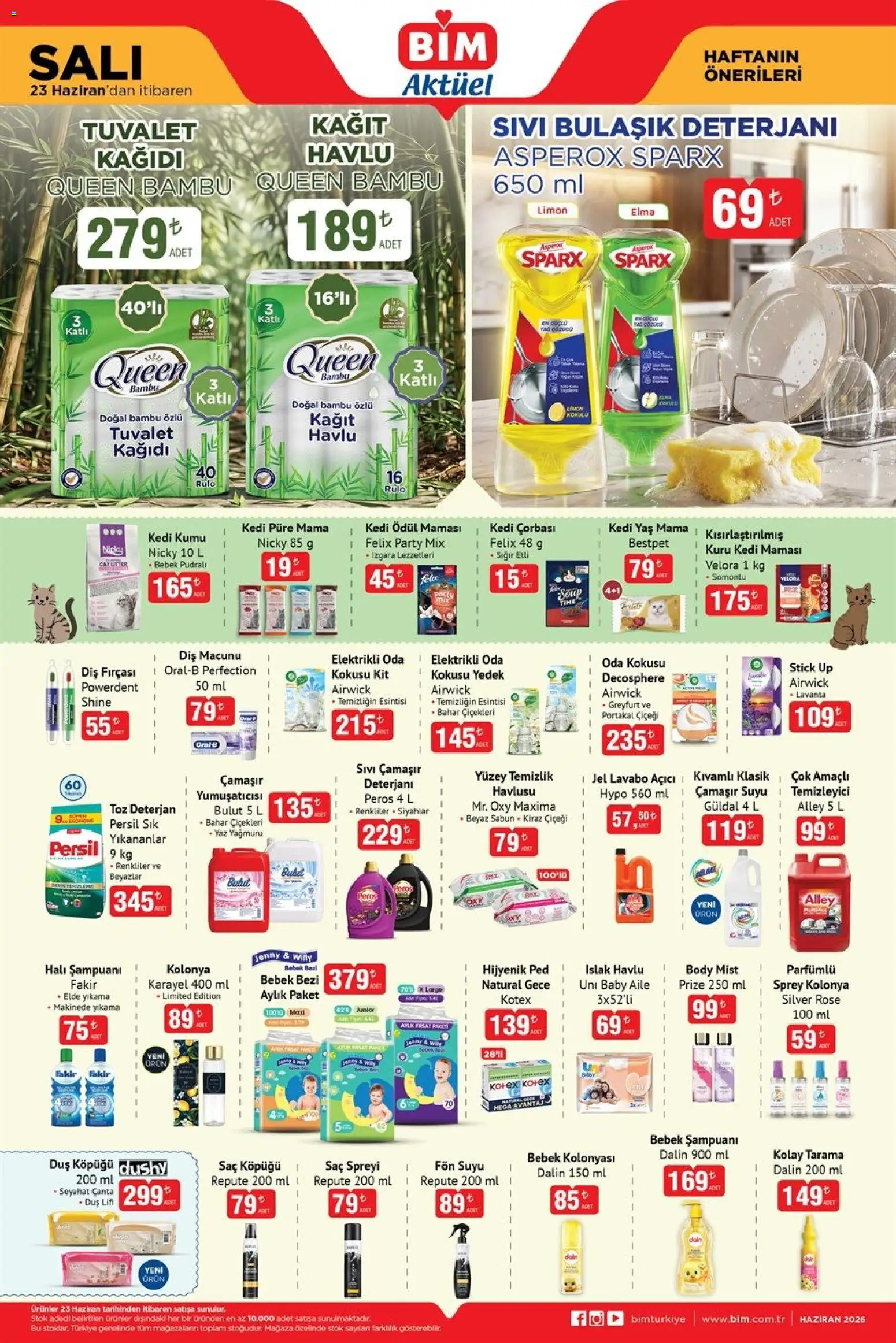 BİM BİM - Katalog Salı 23.06.2026 - Broşürünün önizlemesi