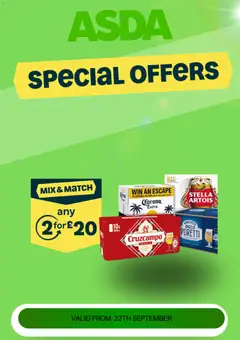 Preview of Asda Weekly offers Asda valid from 22/09/2026
