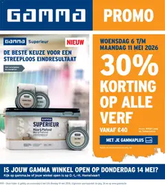 Voorbeeld van GAMMA Folder van winkel GAMMA geldig vanaf 06/05/2026