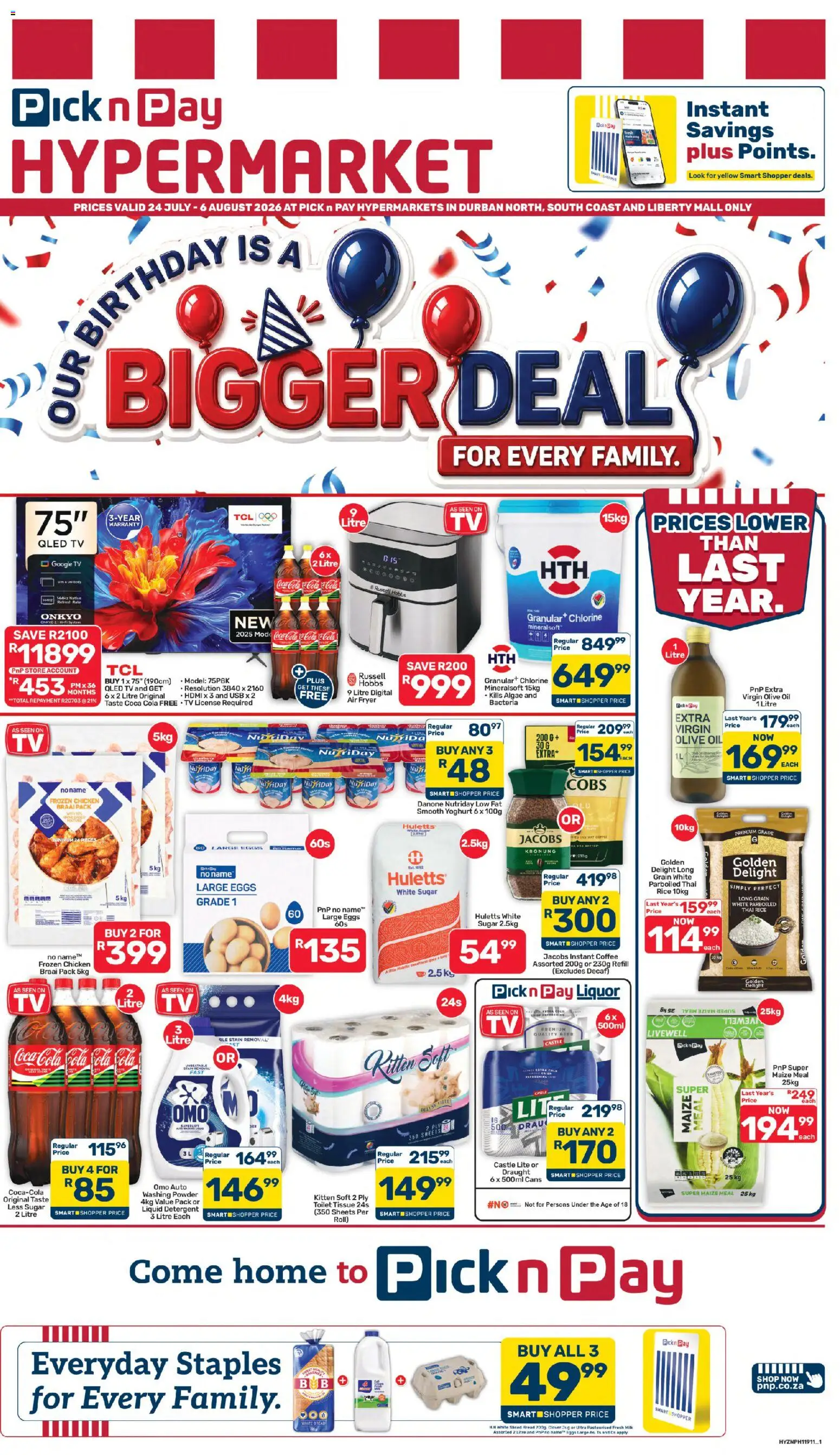 Preview of Pick n Pay flyer valid from 24/07/2026