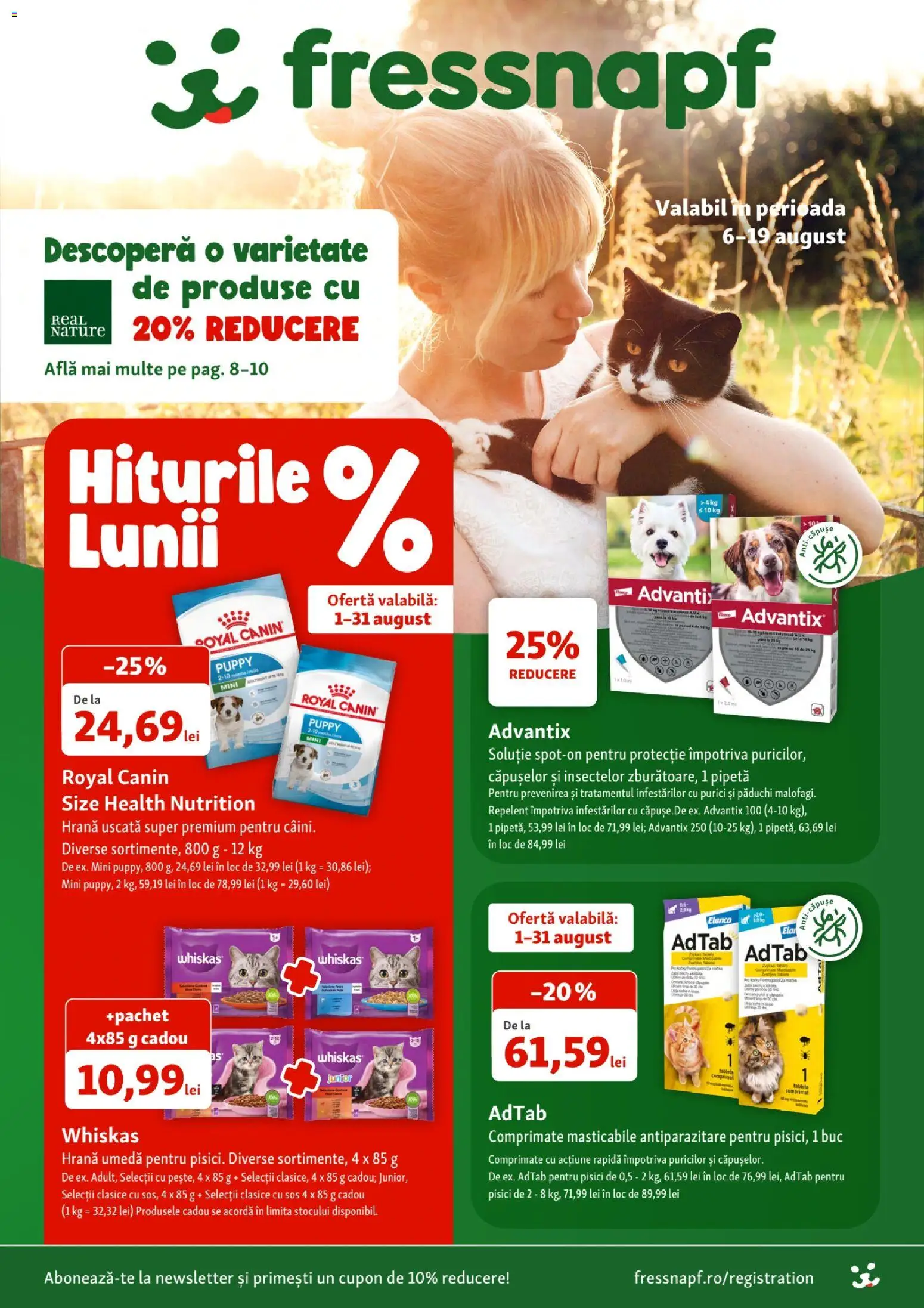 Previzualizarea de cataloage: Fressnapf Fressnapf Catalog valabil de la 06.08.2026