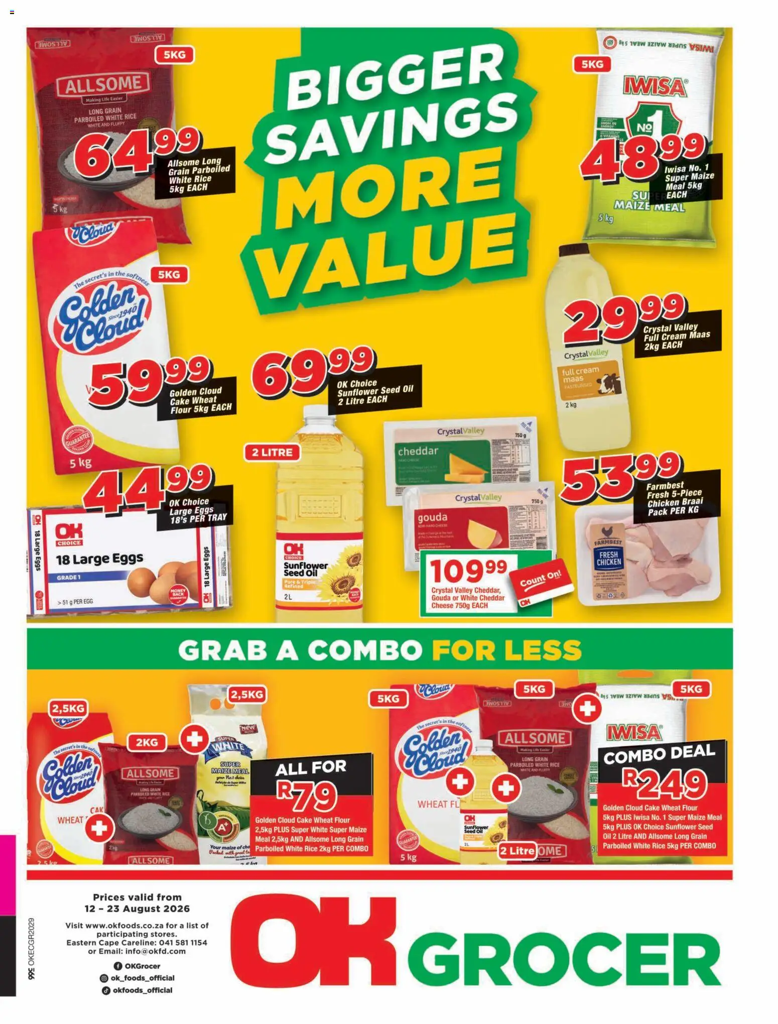 Preview of OK Foods flyer valid from 12/08/2026