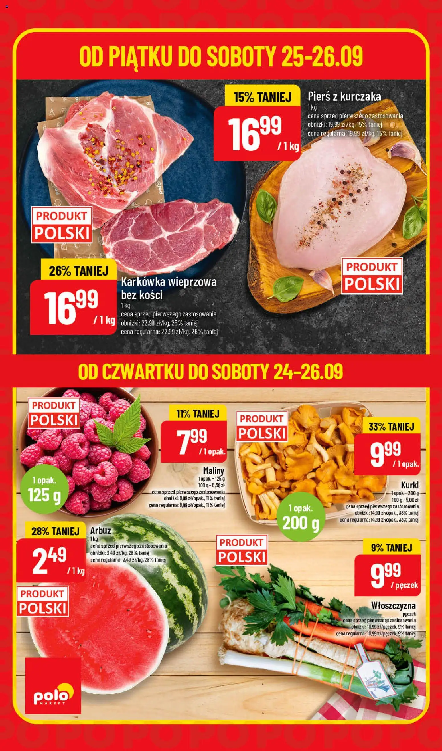 Pogląd gazetki "POLOmarket gazetka - Super Hity" ze sklepu POLOmarket ważnej od 24.09.2026