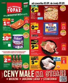 Pogląd gazetki "Topaz gazetka - Ceny małe na stałe" ze sklepu Topaz ważnej od 03.09.2026