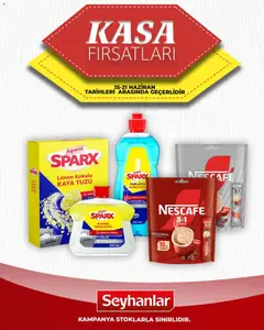 Seyhanlar Market Seyhanlar Market - Katalog Kasa Fırsatları 15.06.2026 - Broşürünün önizlemesi