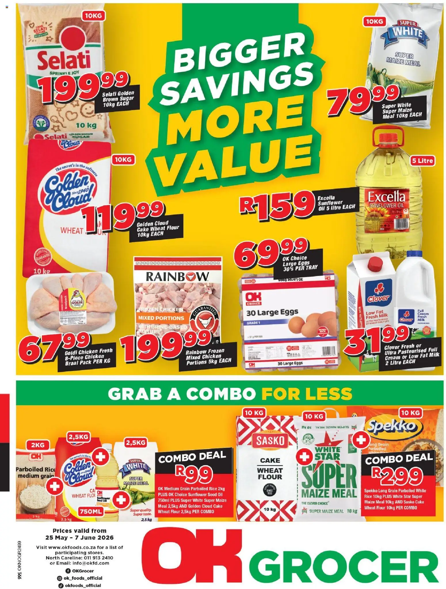 Preview of OK Foods flyer valid from 25/05/2026