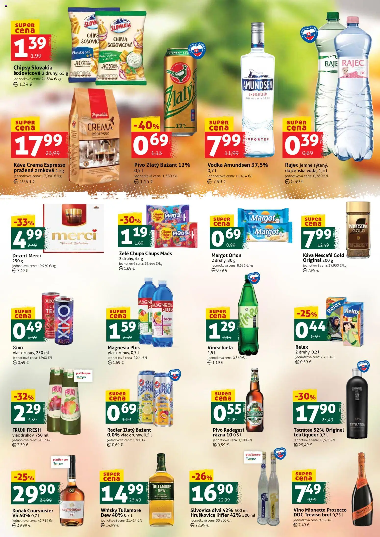 Náhľad COOP Jednota letáku platného od 14.08.2026