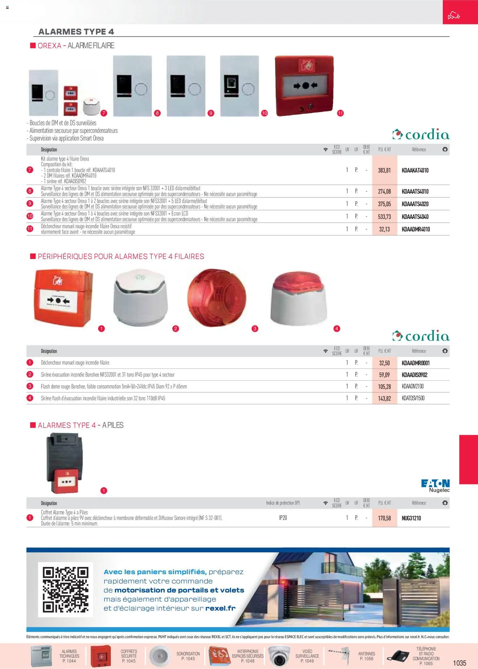 Prévisualisation de Brochure sécurité, communication du magasin Rexel formulaire valide 18/11/2025 - Vidéo, Radio, Alimentation, Mais, Piles, Diffuseur