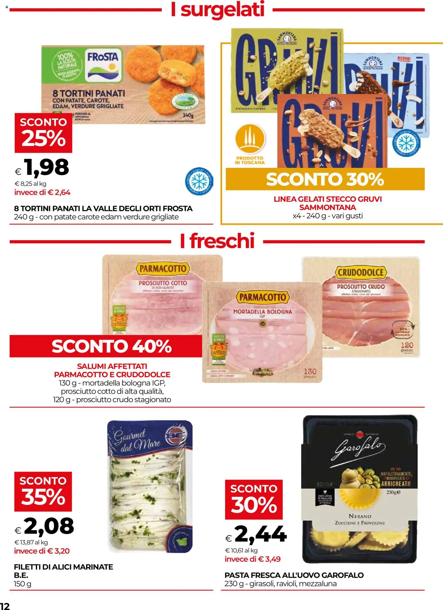 Anteprima dell'opuscolo COOP volantino Firenze dal negozio COOP valido da 03/09/2026 - Pasta, Zucchine, Mortadella, Prosciutto, Prosciutto Cotto, Verdure, Alici, Provolone