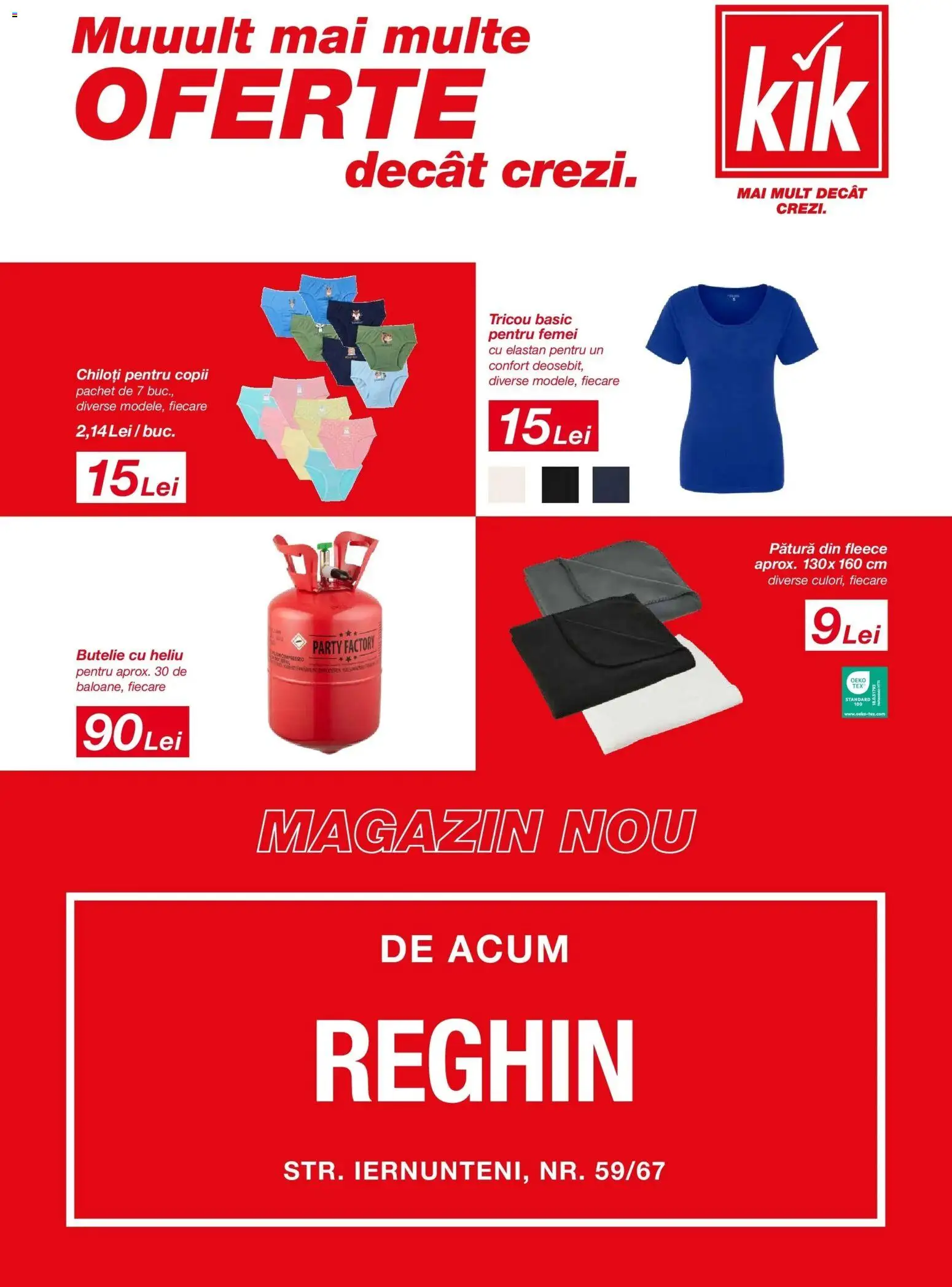 Previzualizarea de cataloage: Kik Kik Catalog Reghin valabil de la 18.06.2026