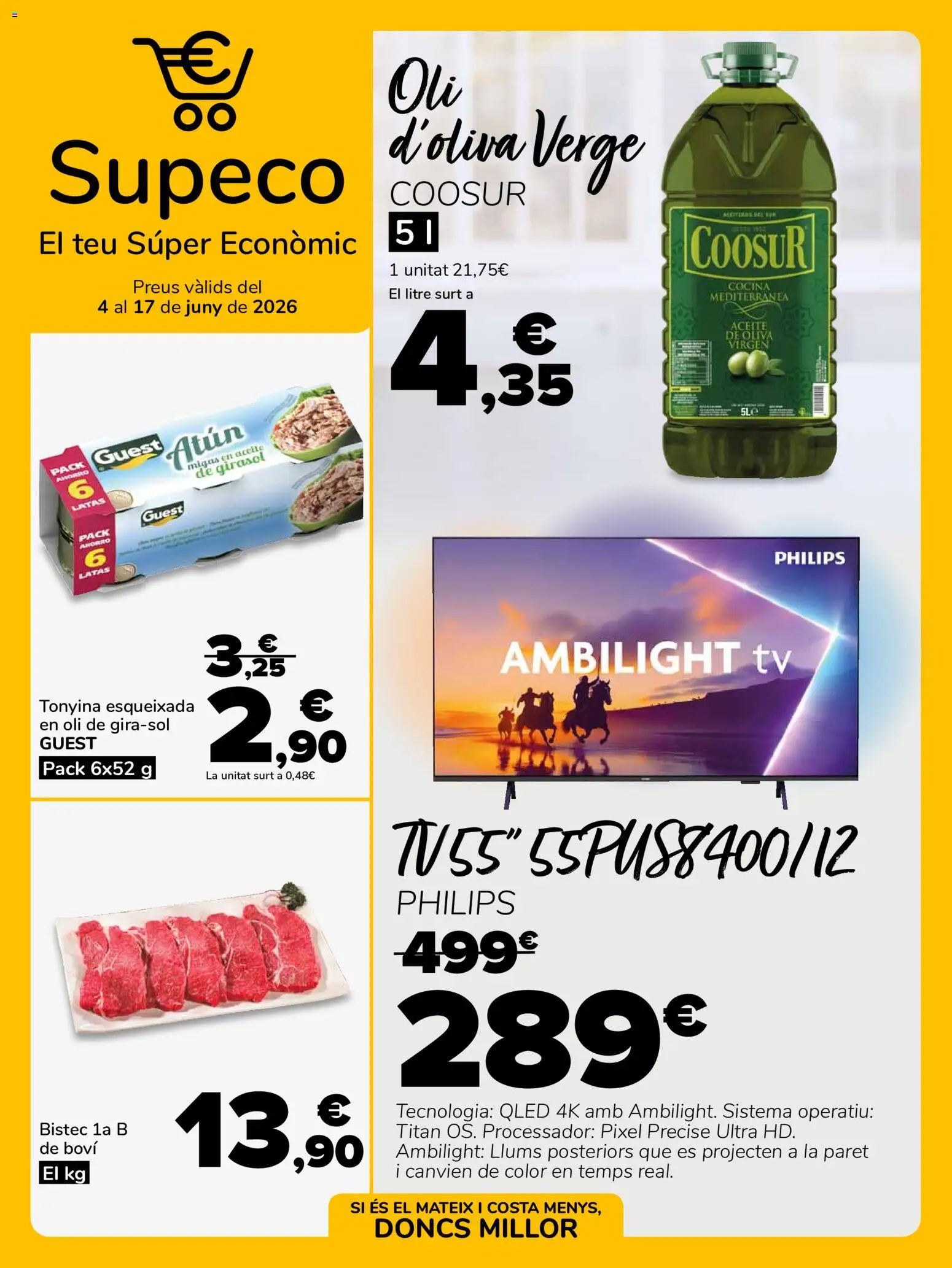 Vista previa del folleto de la tienda Supeco válido desde el 04/06/2026 
